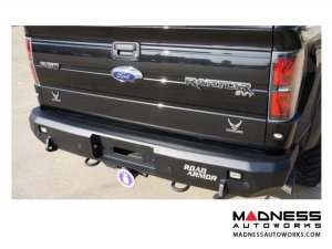 Ford F-150 Stealth Rear Winch Bumper - Raw Steel WARN M8000 Or 9.5xp Ford F-150 Stealth Rear Winch Bumper - Raw Steel WARN M8000 Or 9.5xp